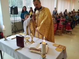 Školská sv. liturgia - sviatok Počatie presvätej Bohorodičky svätou Annou